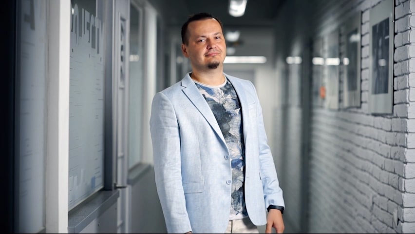 Portrait of Alexey Spas, instinctools CEO