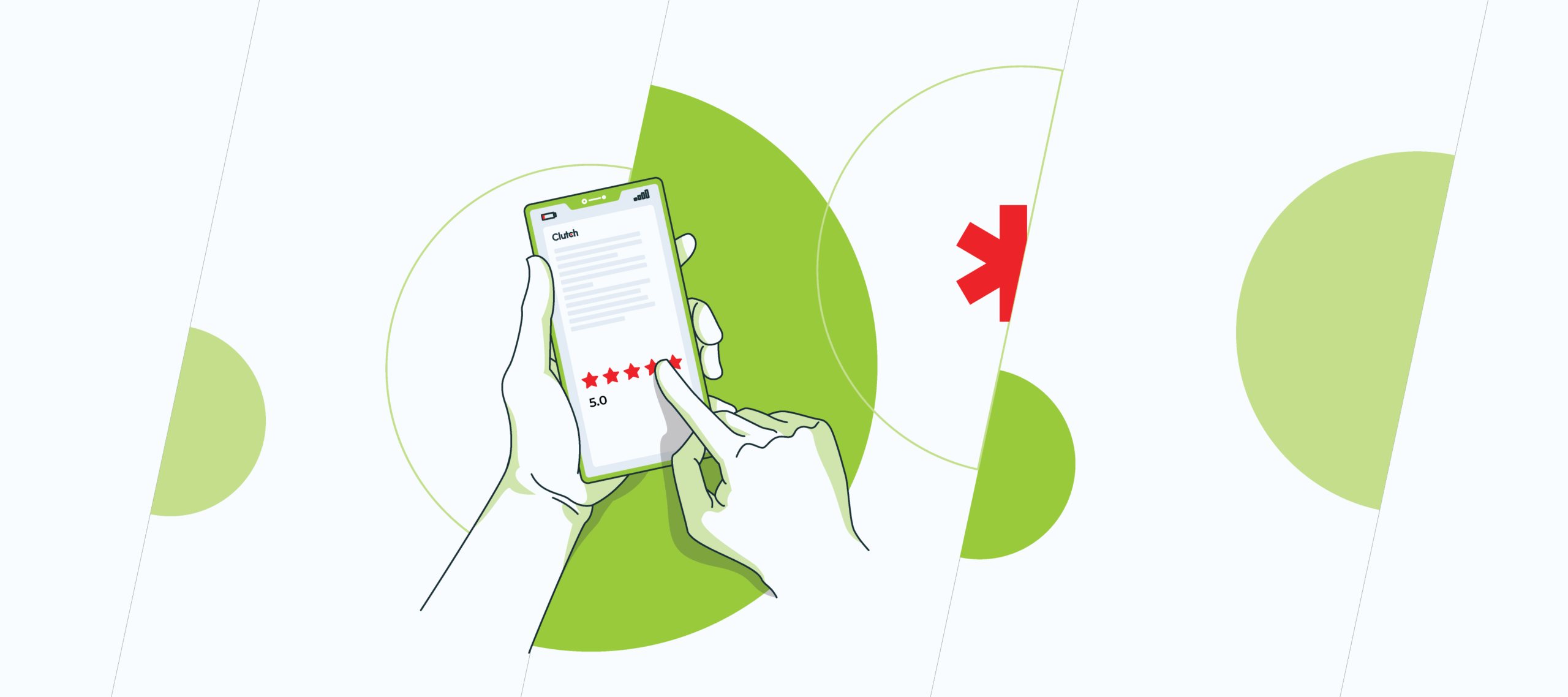 Recognition of *instinctools by our clients on Clutch