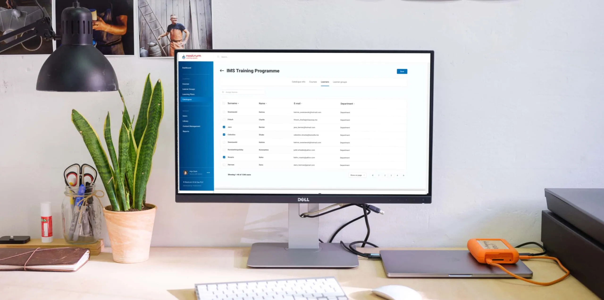 Custom LMS development and design