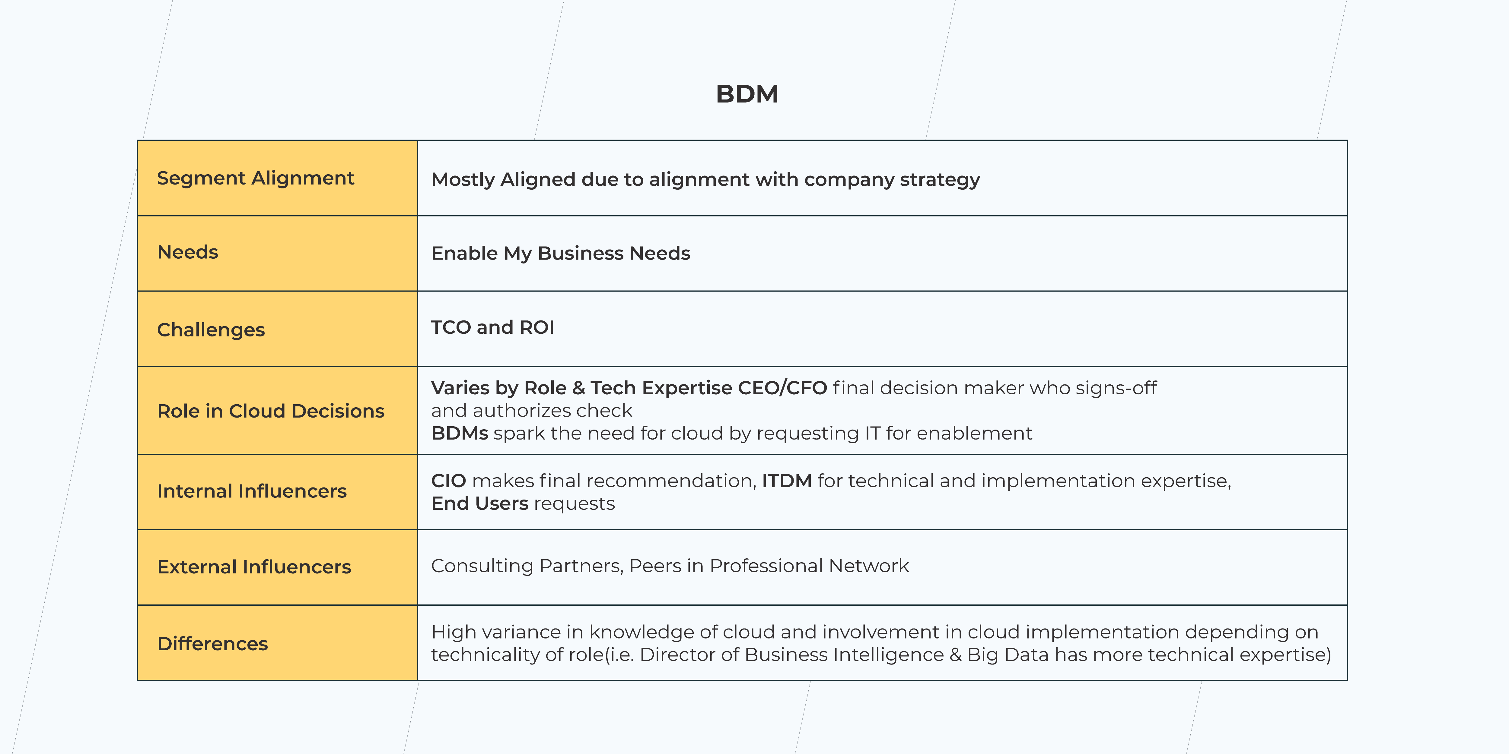 business decision maker