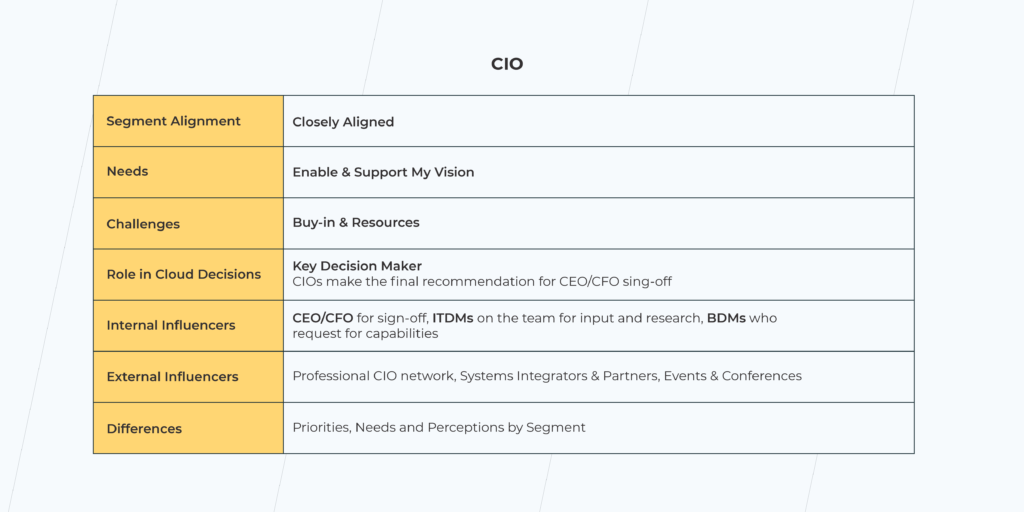 chief information officer