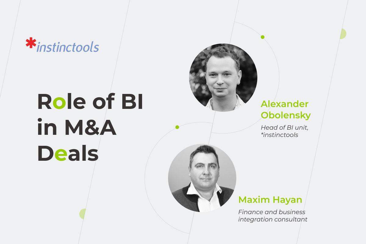 *instinctools Invites You to Attend the Meetup on the Role of BI in M&A Deals