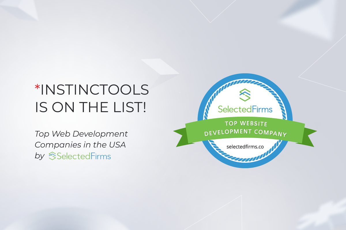 Instinctools Makes It onto the List of Top Web Development Companies in the USA