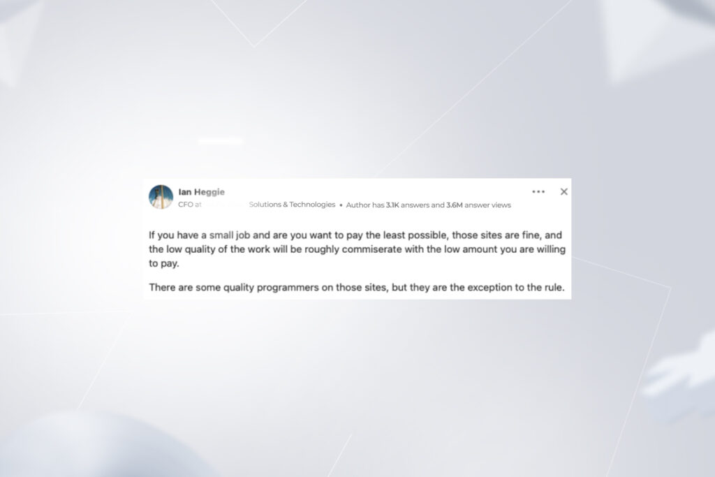 Expertise - Product Software Development