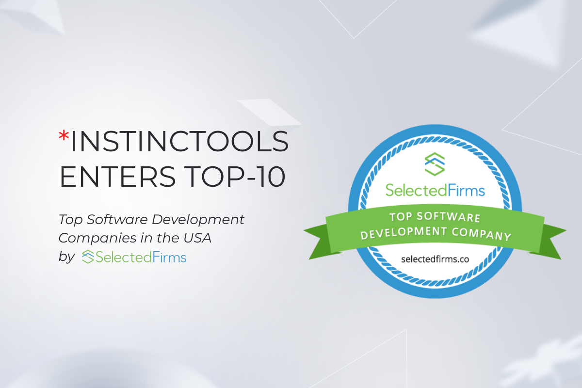 Instinctools Enters Top-10 of the United States Software Development Companies