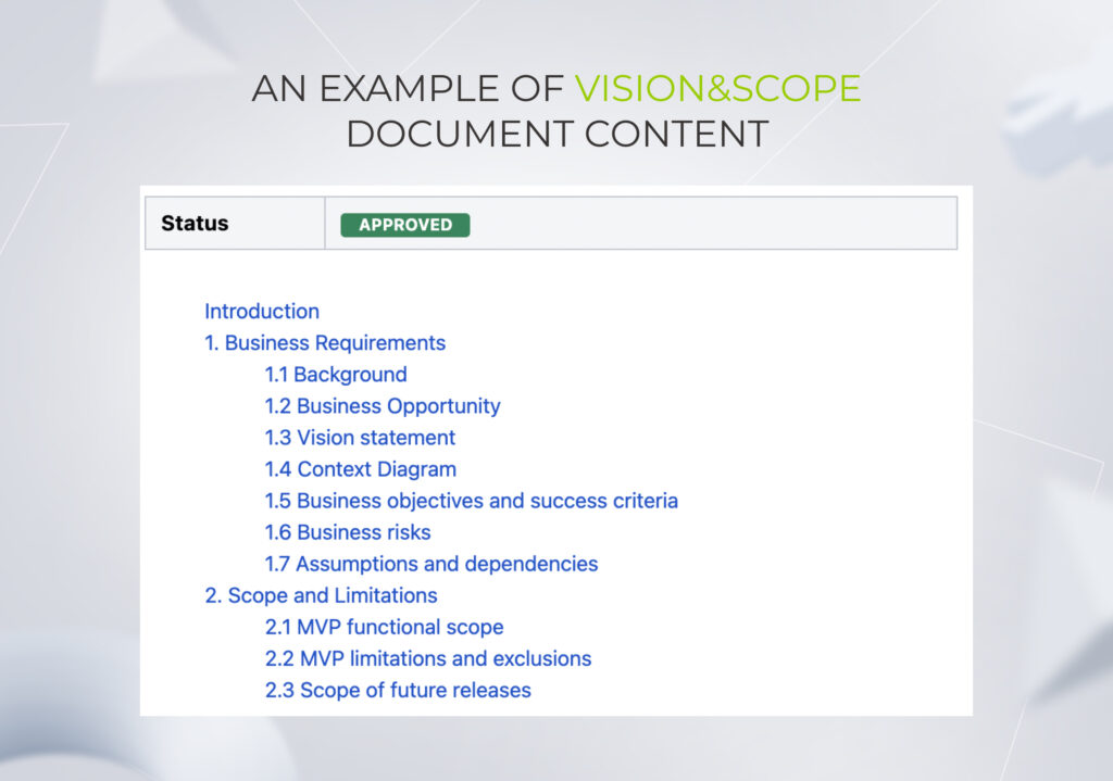 vision&scope