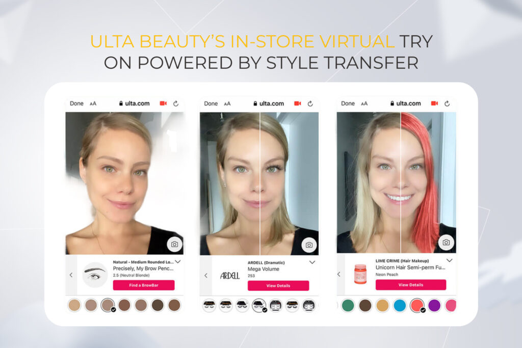 Ulta Beauty's hair style try-on, built with generative AI