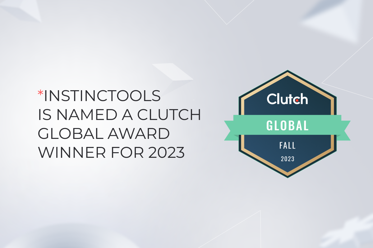 Instinctools Is Named a Clutch Global Award Winner for 2023