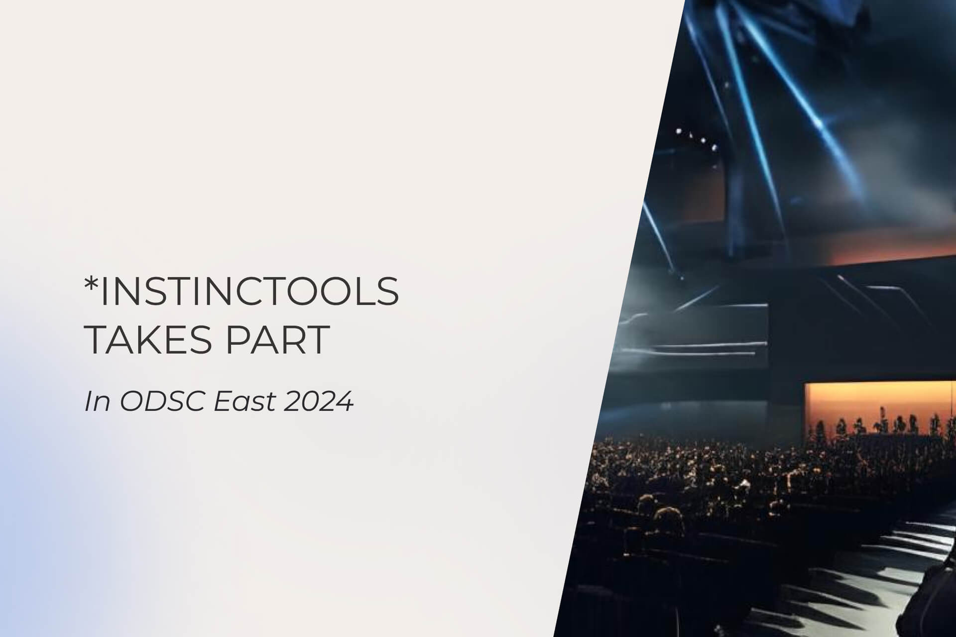 Instinctools Takes Part In ODSC East 2024