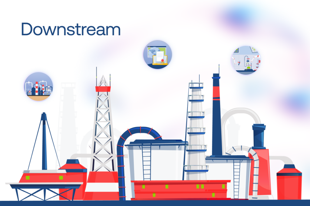 downstream