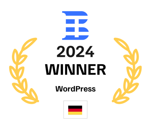 Tech Behemoths 2024 web development award