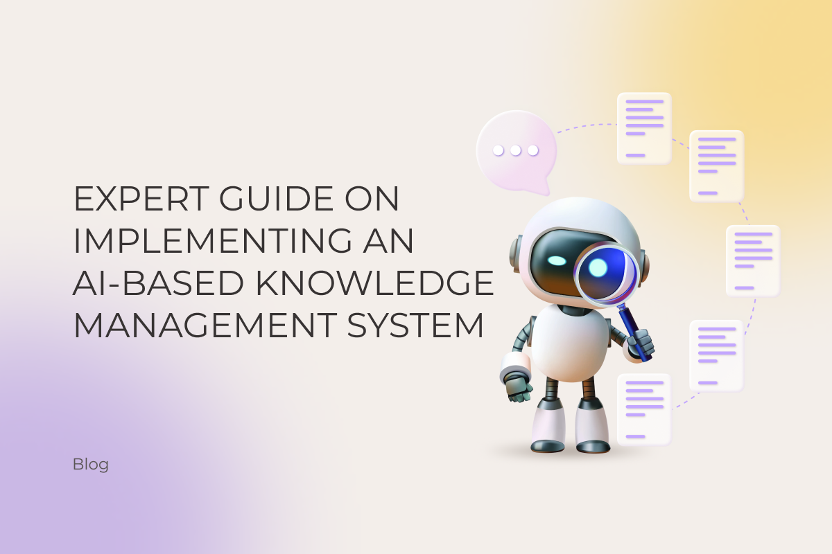 Expert Guide on Implementing an AI-based Knowledge Management System