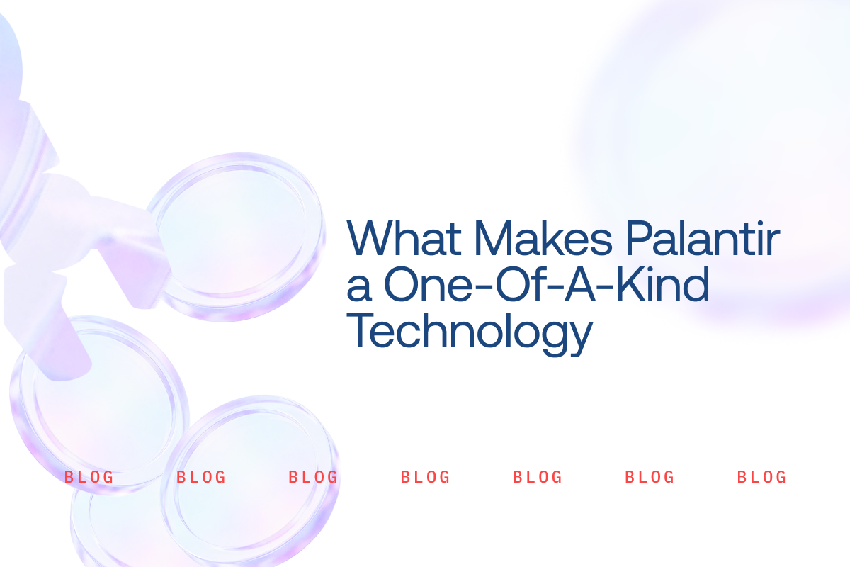 What Makes Palantir a One-Of-A-Kind Technology?